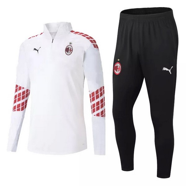 Tuta Calcio AC Milan 20/21 Bianco Rosso Blu